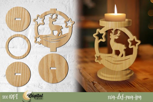 Christmas Deer Candle Holder: A Festive DIY Guide
