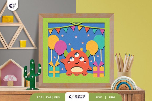 Crafting Joy with a Three-Eyed Monster Design