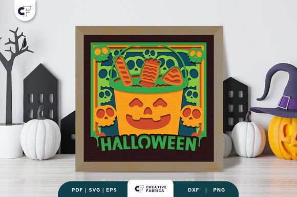 Elevate Your Decor with a 3D Shadowbox Candy Bucket