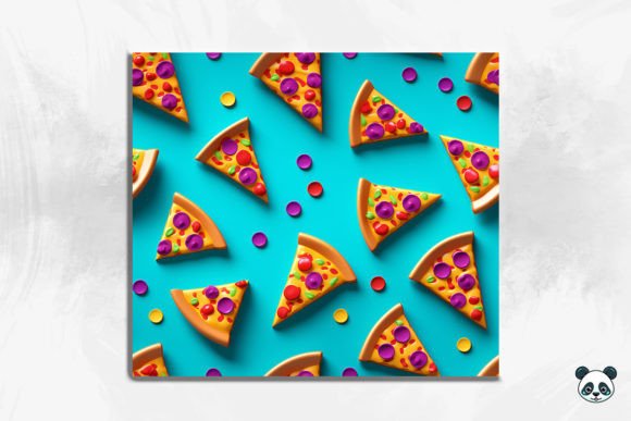 Evaluating the 3D Pizza Seamless Pattern 1 for Sublimation Projects