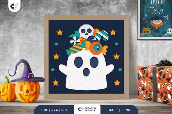 Evaluating the Halloween Candy Bag 3D Shadow Box for Seasonal Paper Crafting