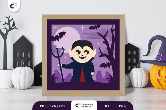 Evaluating the Halloween Vampire Kid 3D Shadow Box for Creative Projects