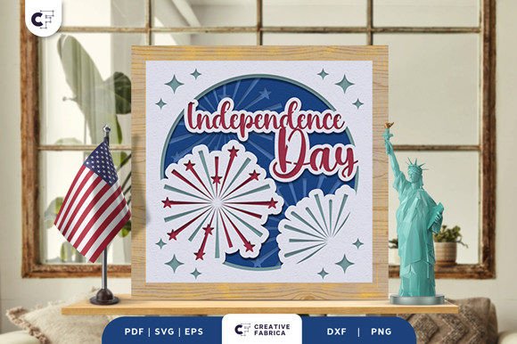 Evaluating the Independence Day Firework 3D Shadow Box for Seasonal Home Decor