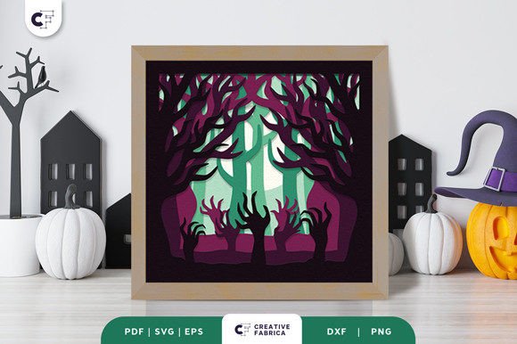 Mastering the Art of 3D Paper Cutting: A Guide to Creating Haunting Zombie Hand Shadow Boxes