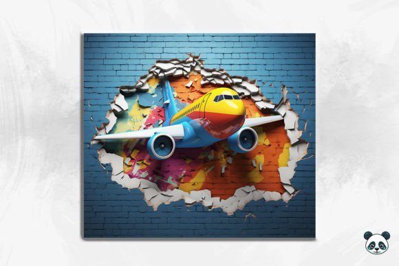 Mastering the Illusion: A Guide to the 3D Airplane Cracked Hole Tumbler Design