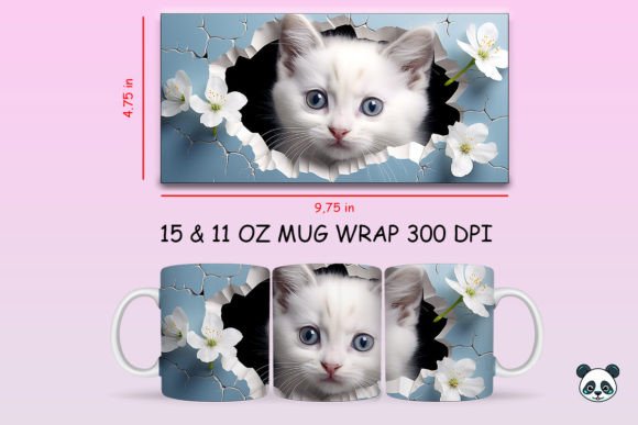 Strategic Application of 3D Cat Mug Sublimation Wrap for Brand and Product Development