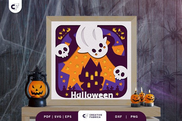 Strategic Design Decisions: Leveraging the Halloween Cute Ghost Paper Cut for Impactful Seasonal Branding
