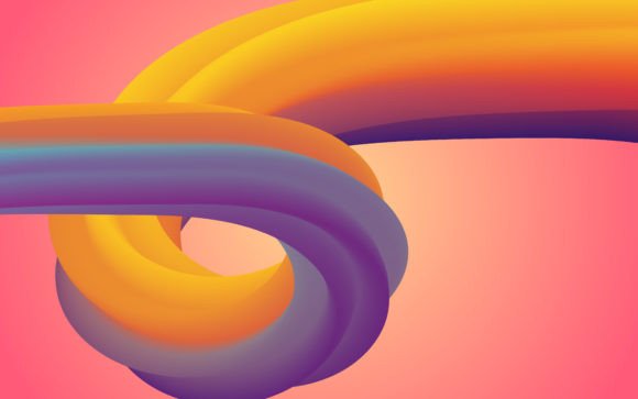 Unlocking Creative Potential with Abstract 3D Design Fluid Line Shapes